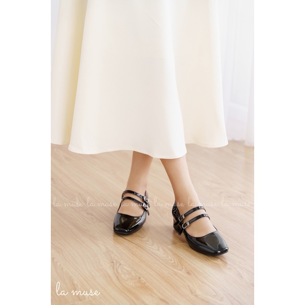 La Muse - Giày búp bê quai ngang Quiin