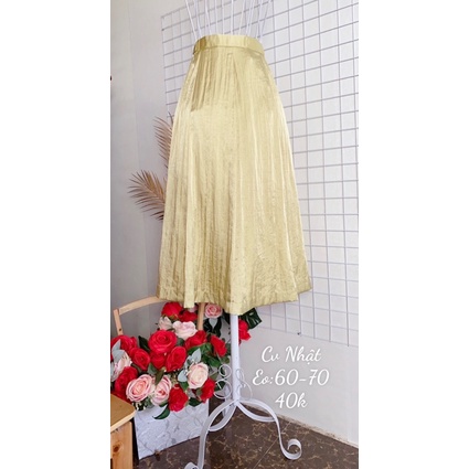 Chân váy Nhật dài kiểu