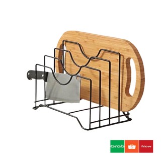 Giá để dao thớt kệ để nắp nồi, gài dao thớt 4 ngăn đa năng