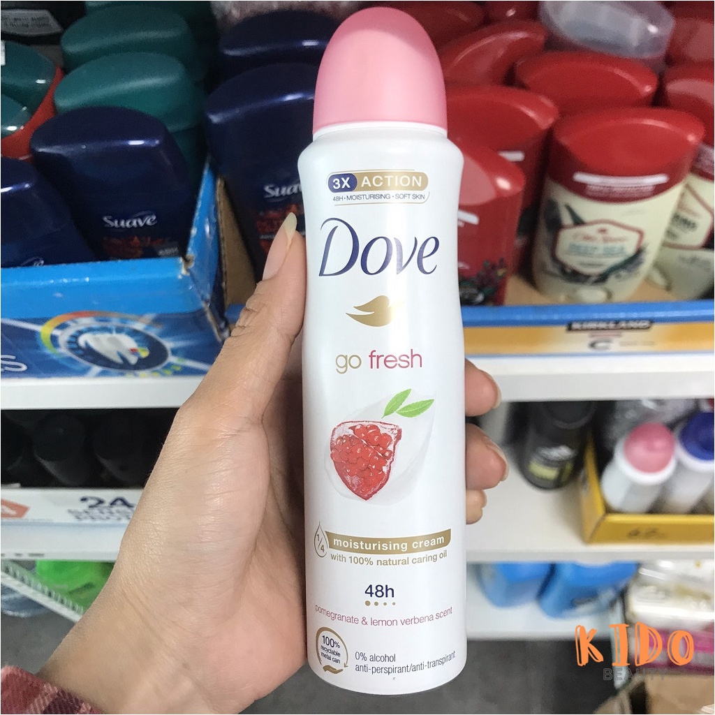 Xịt thơm body nữ DOVE 150ml