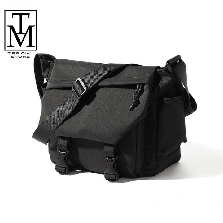Túi đeo chéo nam nữ thời trang đi học Unisex cá tính vải Canvas siêu bền TC35