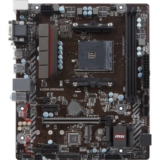 Bo mạch chủ msi a320m grenade qua sử dụng. mainboard msi a320m grenade bóc máy