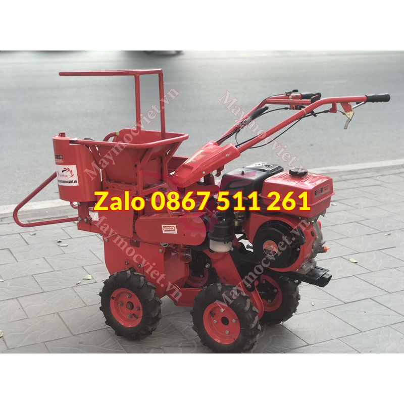 Máy thu hoạch ngô bắp chạy xăng Oshima THB1C