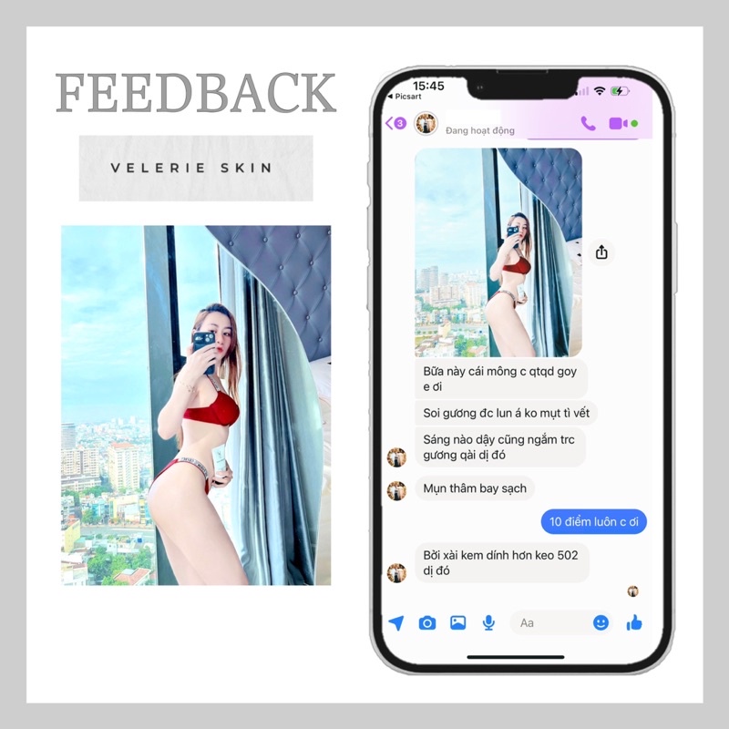 Kem VELERIE SKIN X3 Xoá Thâm - Xoá Mụn Body(Tặng kèm TBC Caffe dừa ) | BigBuy360 - bigbuy360.vn