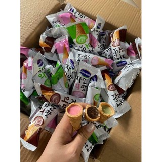 [ 500g ] Bánh Ốc Quế Nhân Socola Hàn Quốc