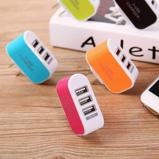 Củ Sạc 3 Cổng USB- Củ Sạc Đa Năng Sạc Nhiều Máy