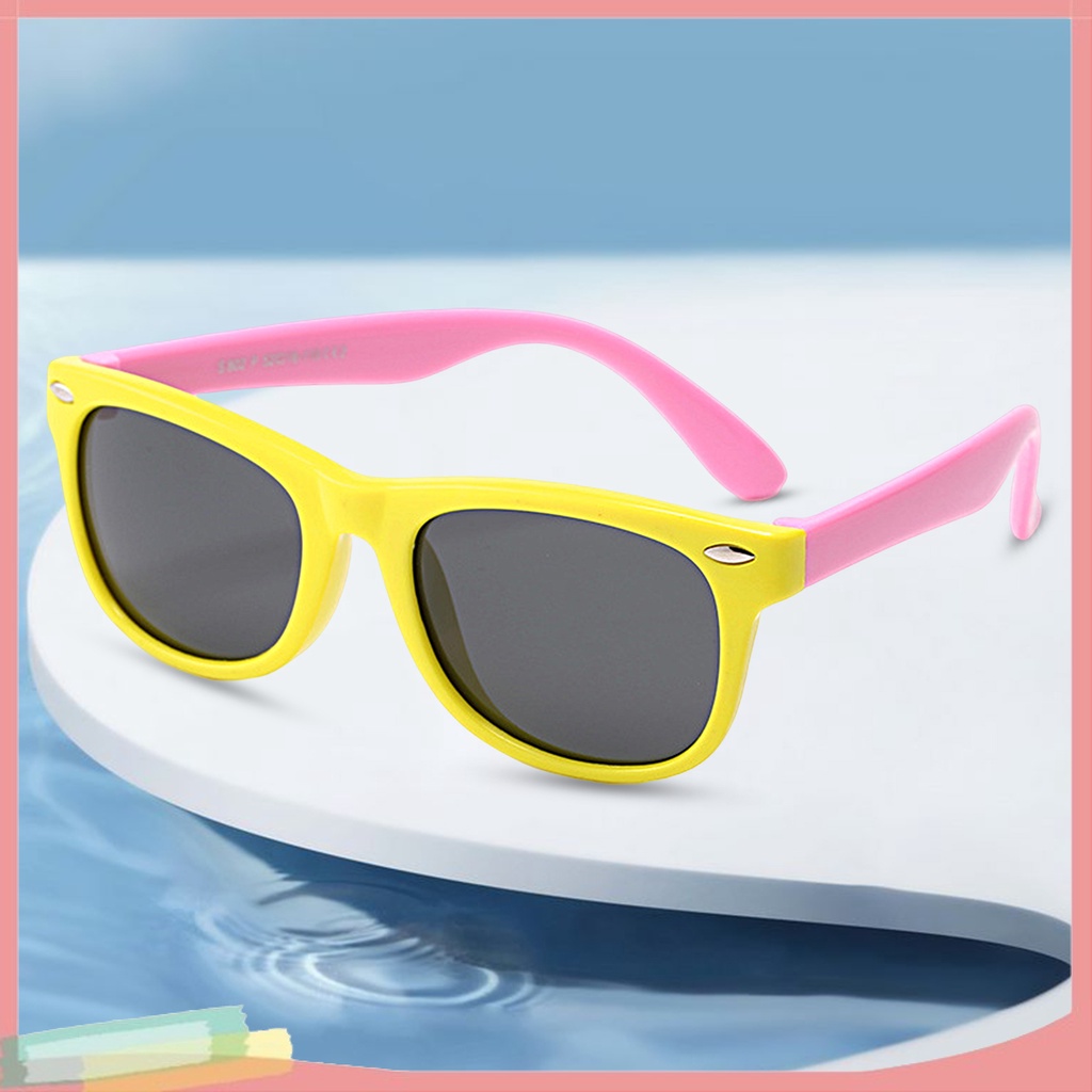 Kính Mát Gọng Linh Hoạt Cho Bé 3-12 Tuổi Chất Lượng Cao