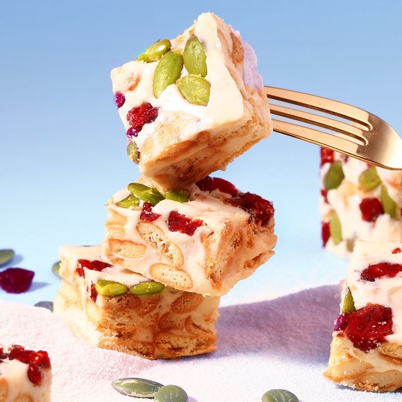 Kẹo Sữa Nougat Đài Loan Siêu Thơm Ngon Hộp 1KG