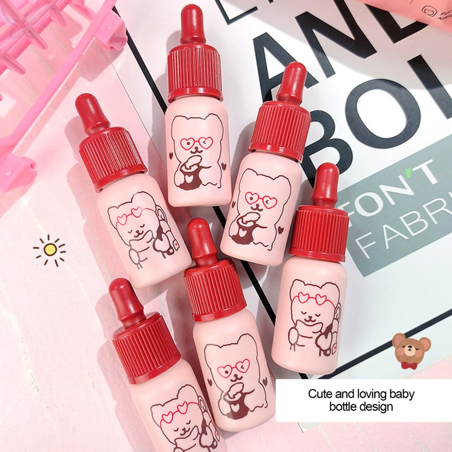 Son kem lì JMMZ CACE vovigo thiết kế vỏ son hình chai sữa độc đáo màu