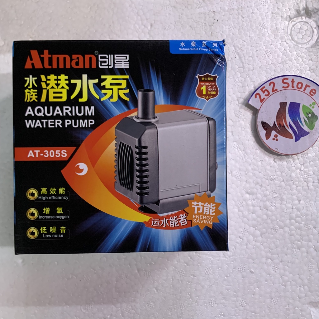 Máy Bơm Bể Cá Atman AT- 305 S Máy Bơm Nước Hồ Cá
