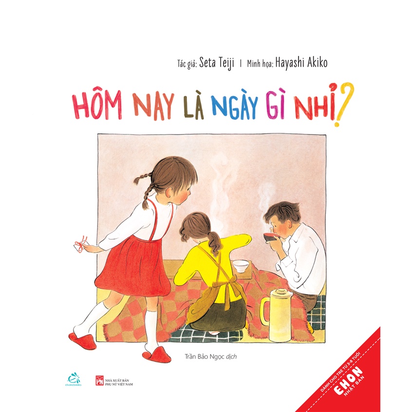 Sách Ehon Nhật Bản - Hôm nay là ngày gì nhỉ?