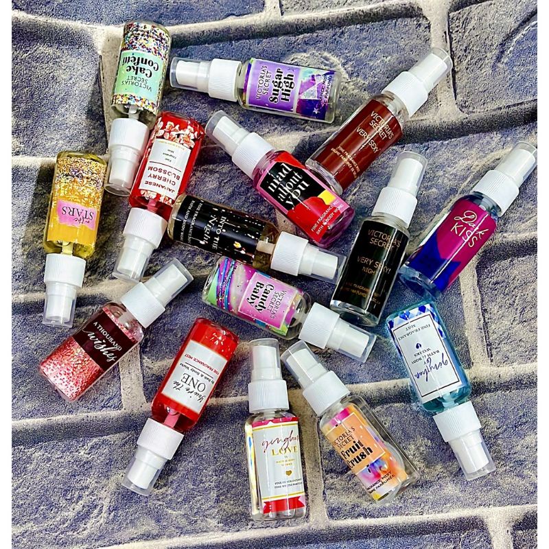 Xịt thơm body mini 30ml - giao mùi ngẫu nhiên