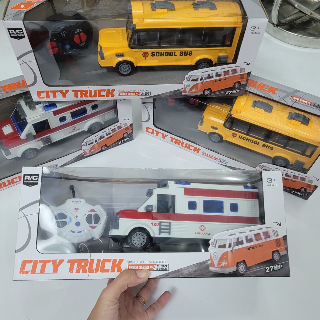 Xe điều khiển City Truck giá rẻ cho bé