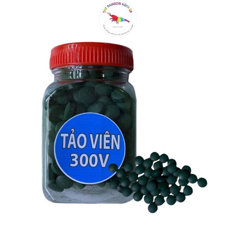 Tảo viên Spirulina thức ăn yêu thích cho Tép cảnh giúp tép lên màu đẹp
