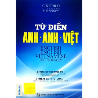 Sách Từ Điển Anh - Anh - Việt (350.000 Từ)