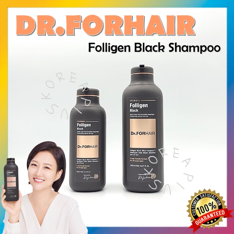 Dầu Gội Đầu Đen Folligen 300ml / 500ml Thương Hiệu DR.FORHAIR