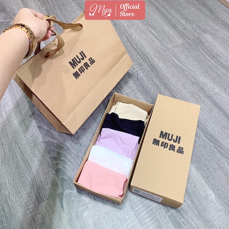 Hộp 5 quần lót nữ đúc su mát mịn cao cấp MYN_UNDERWEAR