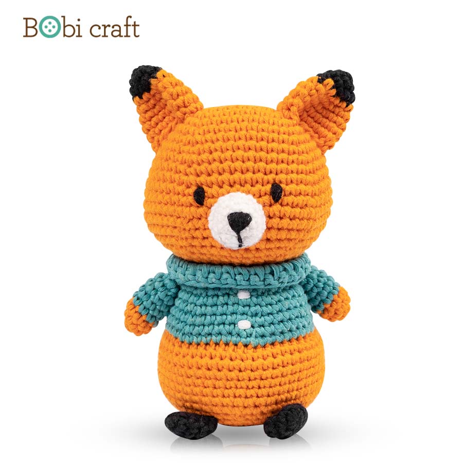 Thú bông len Bobicraft - Fennis âm nhạc - Đồ chơi an toàn Quà tặng bé
