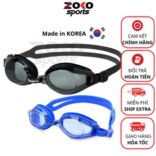 Kính bơi Phonix 203 Hàn Quốc , chính hãng có nút tai giá rẻ , mắt kính bơi cao cấp , người lớn và trẻ em - ZOKO SPORT