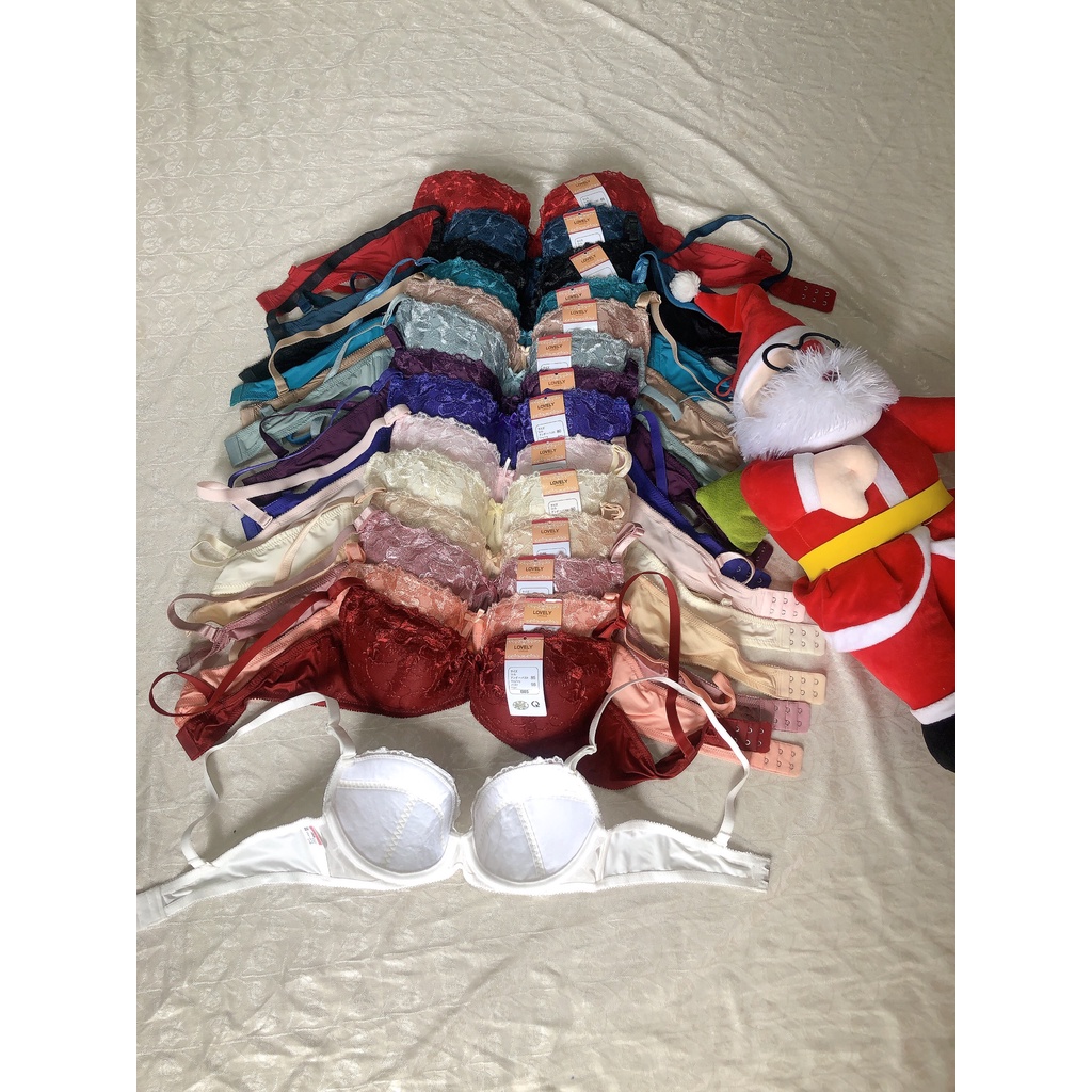 Áo ngực ren LOVELY xuất khẩu Nhật 001 (giá sỉ) không mút có gọng