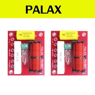 Mạch phân tần bảo vệ loa Palax PA-901cho loa nghe nhạc, loa karaoke, loa kéo ngõ ra 2 đường tiếng Bass, Treble