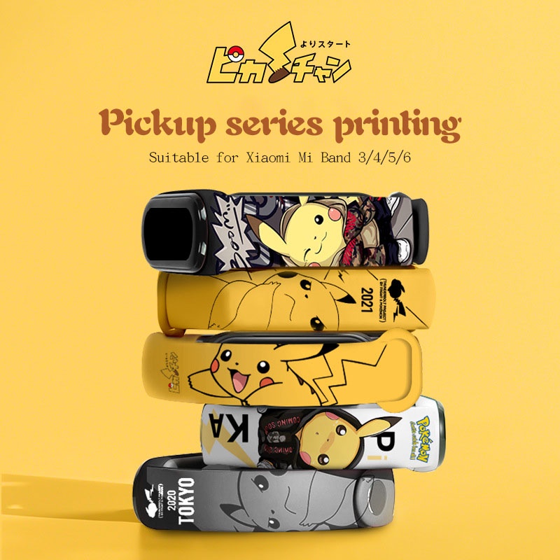 Mới Đồng Hồ Điện Tử Dây Silicon Hình pikachu Cho Bé