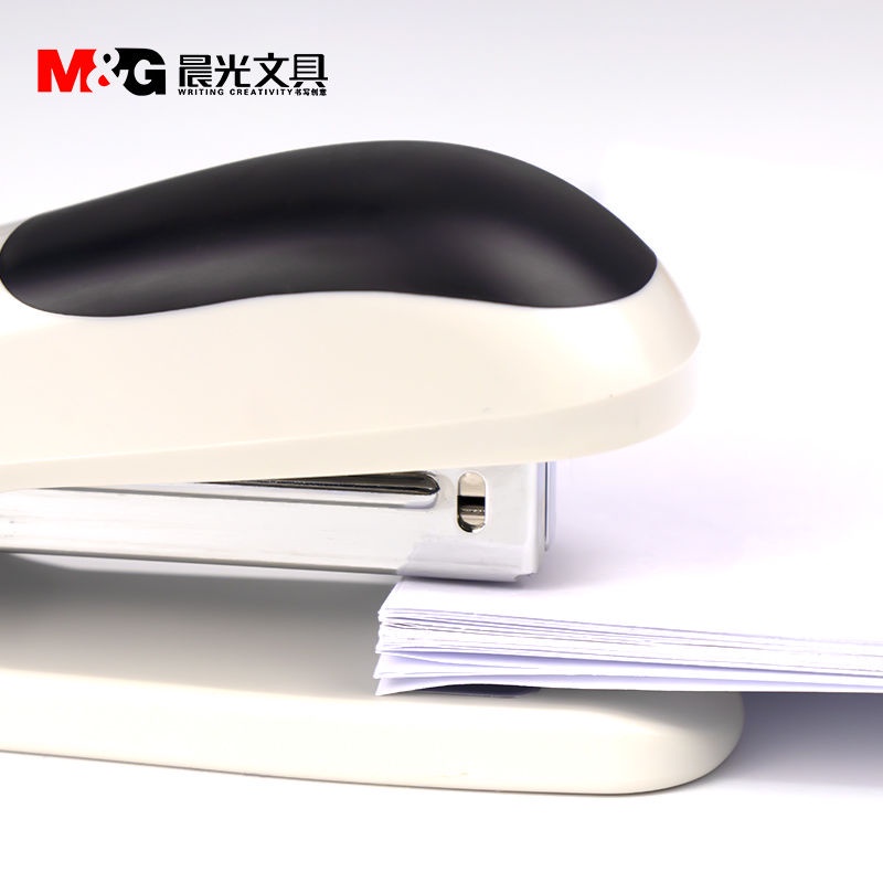 Máy dập ghim đèn buổi sáng sinh viên tiết kiệm lao động vừa lớn máy bấm văn phòng mini nhỏ