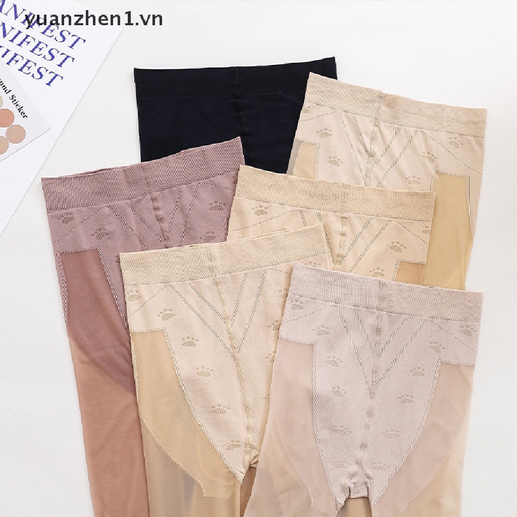 Quần Tất Bằng Nylon Siêu Mỏng Thoáng Khí Hình Chân Mèo Cho Nữ