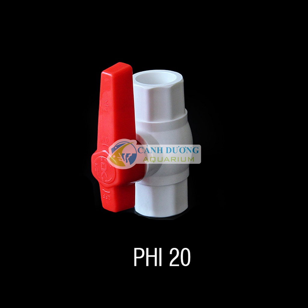 Van khóa ống U-PVC Phi 32-25-20 chuyên dùng cho hồ cá