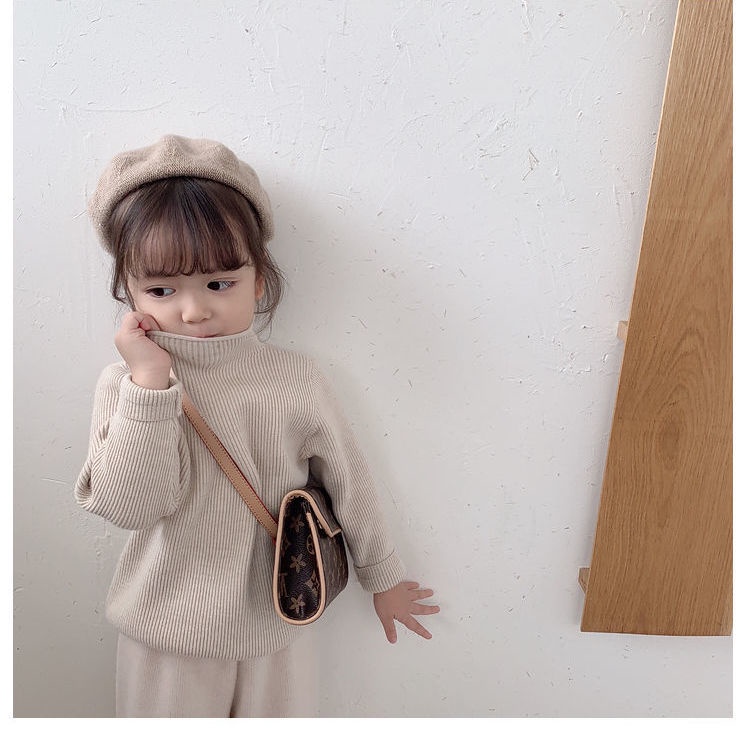 Áo Hoodie Nhung Dày Cổ Cao Thời Trang Thu Đông Mới 2022 Dành Cho Bé Trai Và Bé Gái