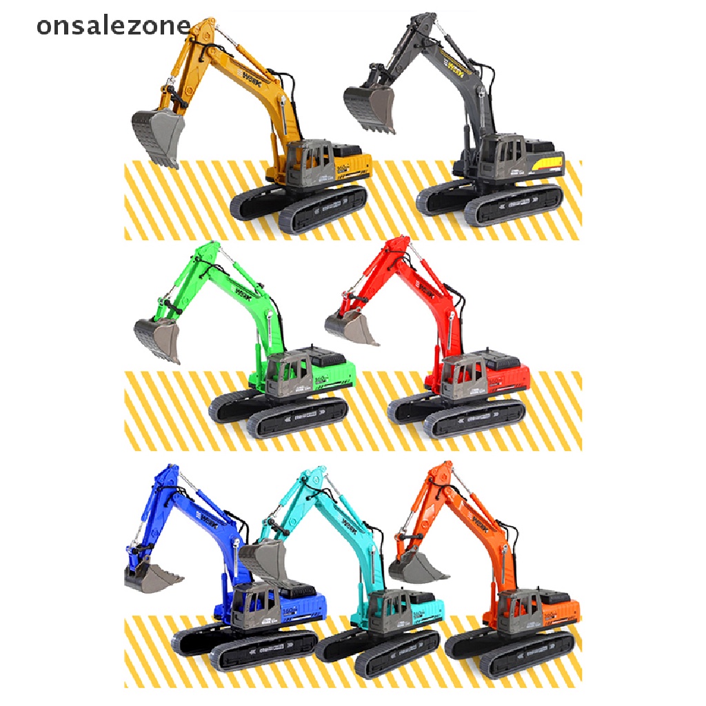 Mô Hình Xe Xúc Đất Đồ Chơi Cho Bé