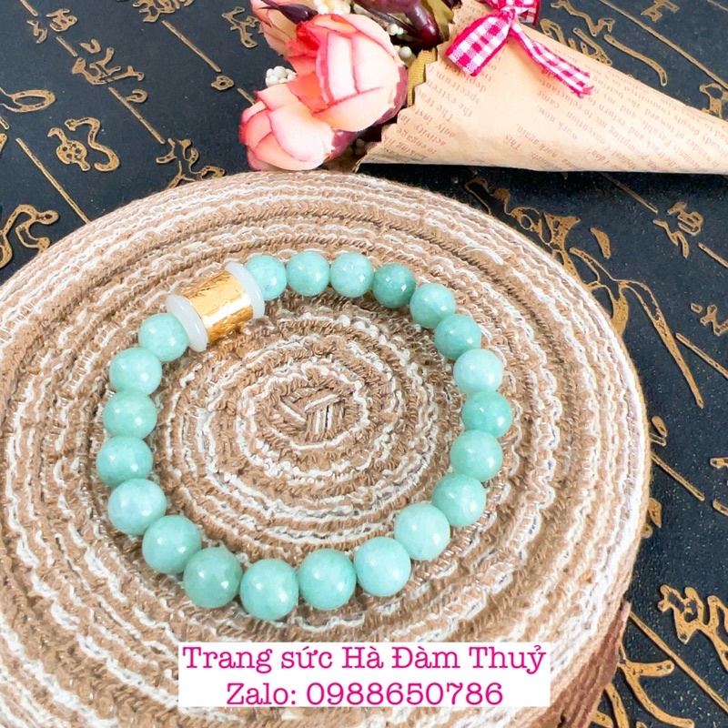 Vòng tay mix Charm Omani Padme Hum mang lại Bình An May Mắn TẶNG Kèm Hộp Gấm🍀🍀🍀