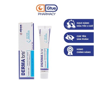 [CHÍNH HÃNG] Derma Forte - Kem ngừa mụn, hết sẹo từ - Tuýp 15g cho mụn trứng cá, mụn đầu đen, sạch bã nhờn_[IDC]