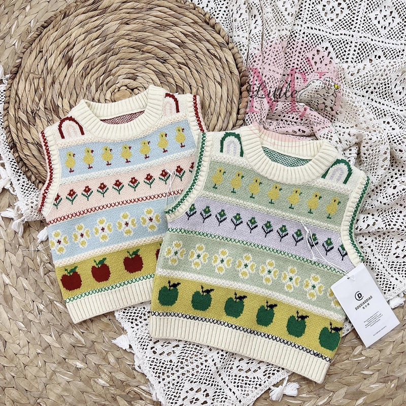 Áo Gile Len Cho Bé Hàng QCCC