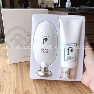 Set tẩy tế bào chết whoo khuyến mãi - mua tẩy tế bào chết 100ml tặng sữa rửa mặt 100ml