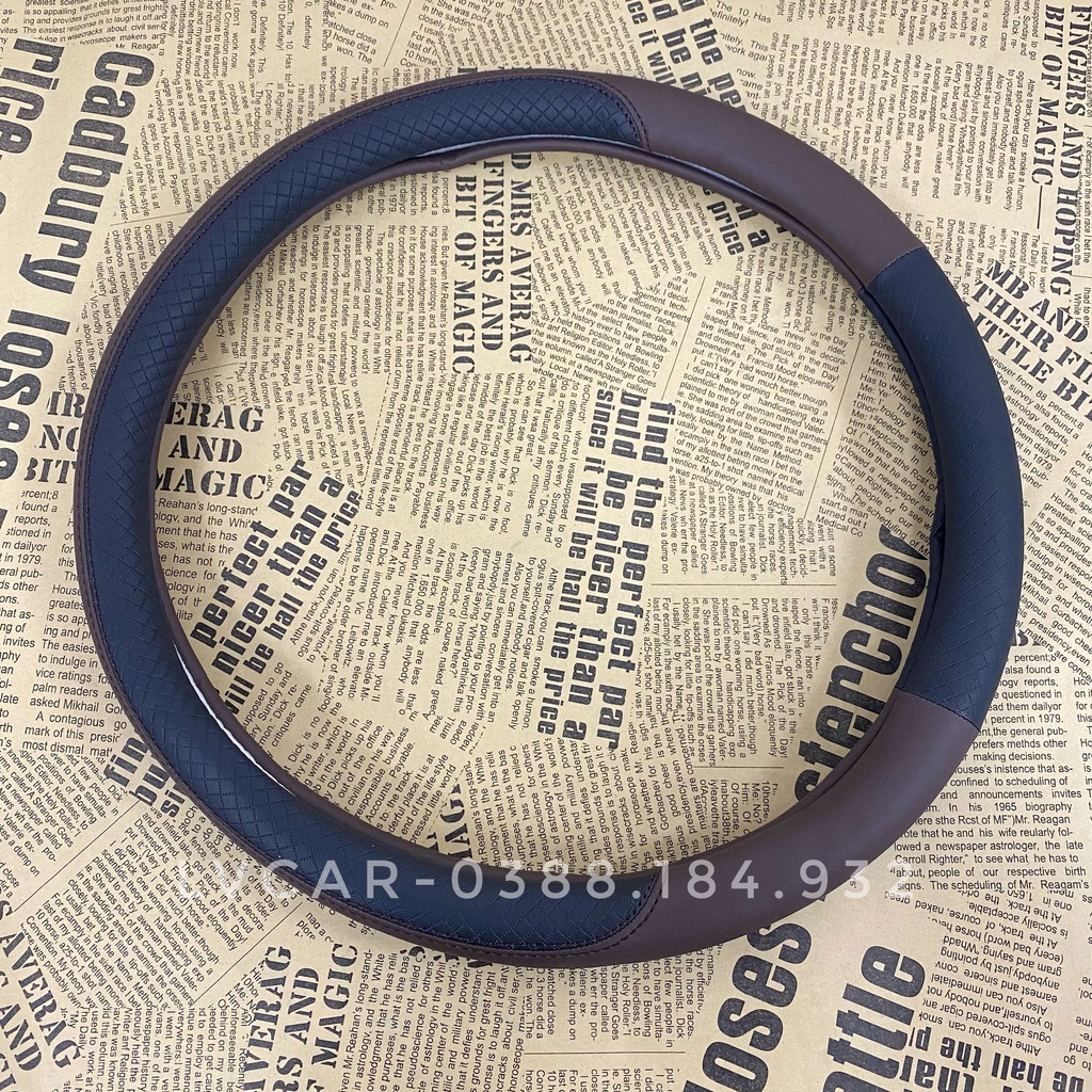 Bọc vô lăng ô tô full màu sắc phù hợp với các dòng xe hơi có đường kính 37,38cm