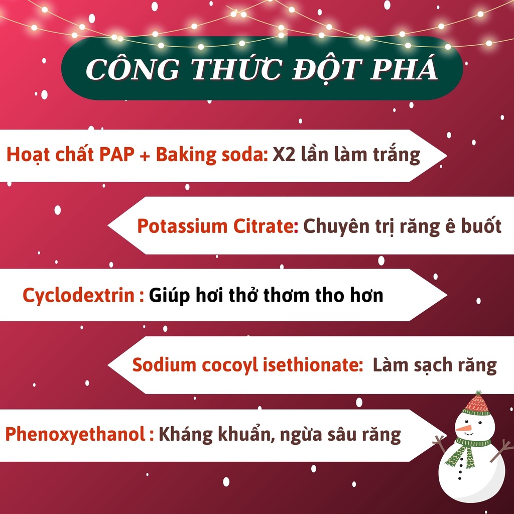 Bột Trắng Răng Cấp Tốc Smilee, Bật Tông Sau Lần Đầu Sử Dụng, Không Gây Ê Buốt Với Công Nghệ Làm Trắng Hiện Đại PAP+