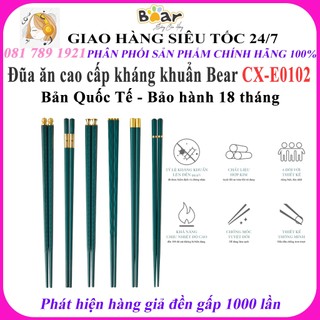 Đũa ăn cao cấp kháng khuẩn Bear CX-E0102 - Hàng chính hãng - Phiên bản quốc tế