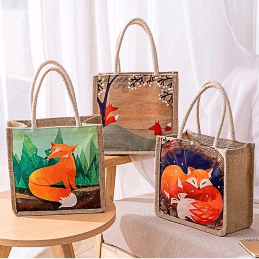 Túi cói mini Vintage nhẹ nhàng xinh yêu