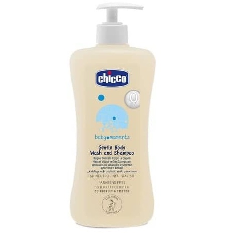 Sữa Tắm Gội Chiết Xuất Yến Mạch Chicco 200ml-500ml