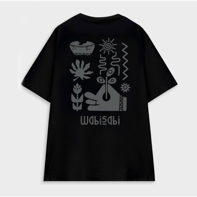 Áo thun form rộng Wabisabi- VA.02