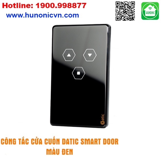 Công Tắc Cửa Cuốn Thông Minh Điều Khiển Qua ĐIện Thoại Hunonic Datic Smart Door Đen/Trắng