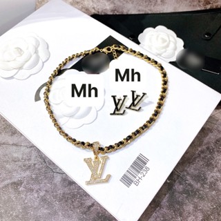 Set bộ vòng cổ + khuyên tai thương hiệu cao cấp cá tính cho nữ mã TH816-187