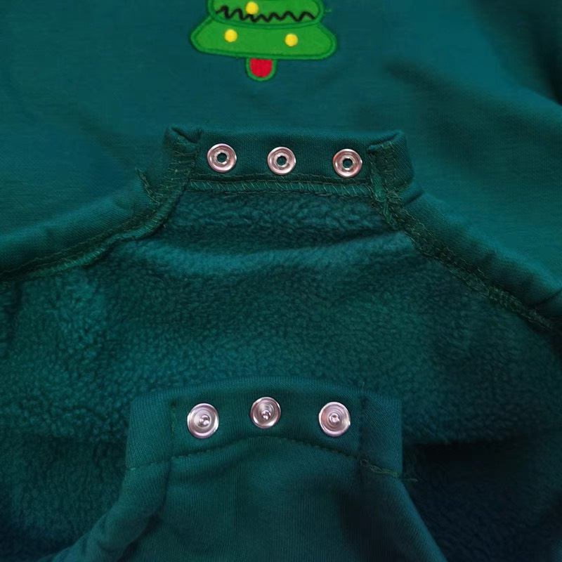 Body Noel Cho Bé Yêu KÈM MŨ Chất Nỉ Bông Ấm Áp, Siêu Đáng Yêu Size từ 3-12kg