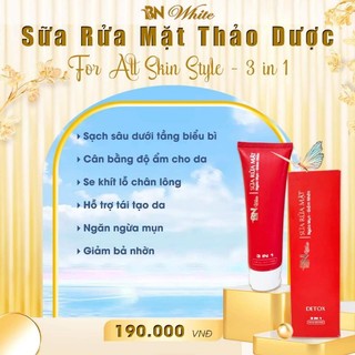 Sữa rửa mặt bn White