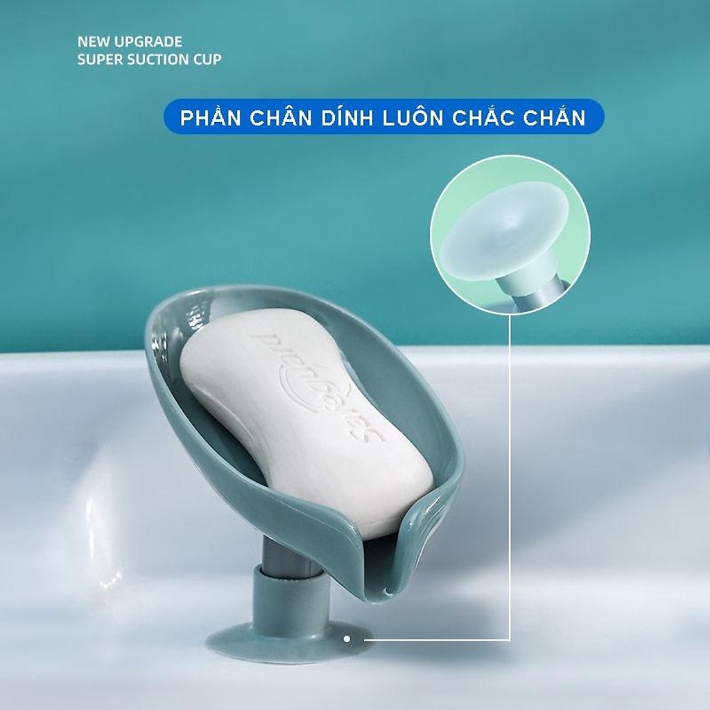 [Mã LIFE1511A giảm 10% đơn 50K] Khay Nhựa Để Xà Phòng Nhà Tắm Sạch Sẽ Hình Lá | BigBuy360 - bigbuy360.vn