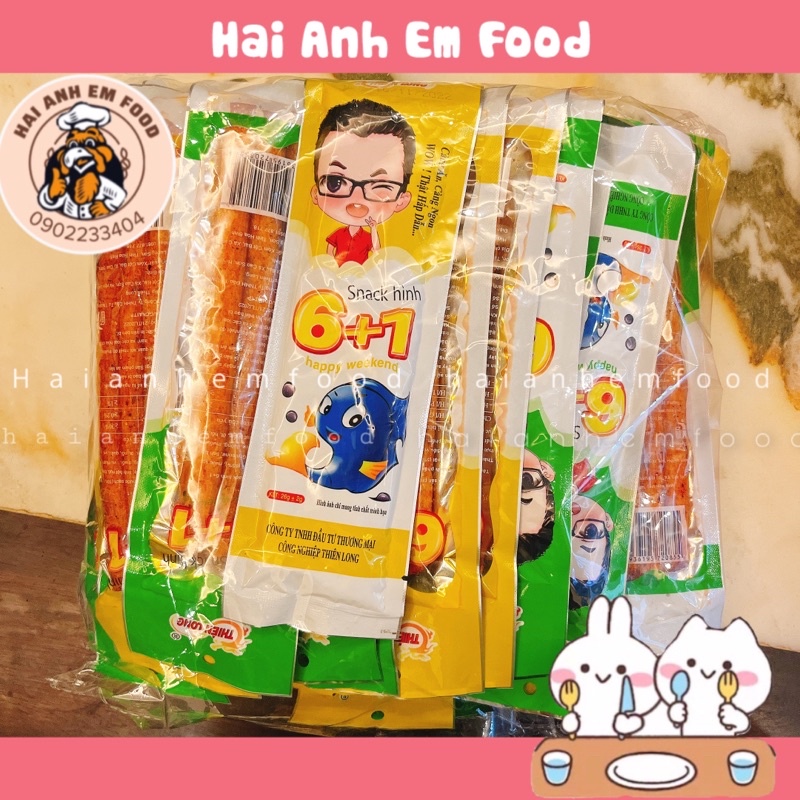 Bịch snack gậy thơm cay Thiên Long 30 gói