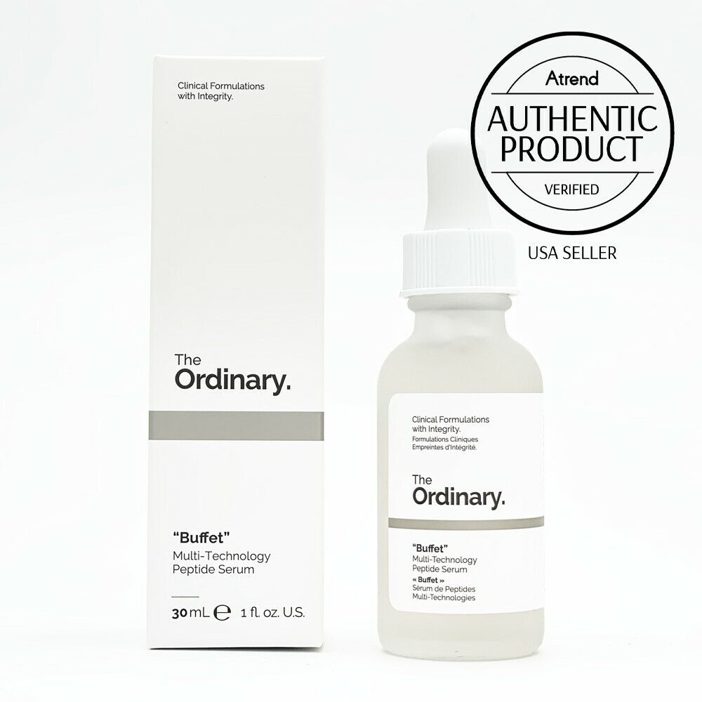 Serum chống lão hoá thần thánh - "Buffet" - The Ordinary 30ml (RẺ VÔ ĐỊCH)