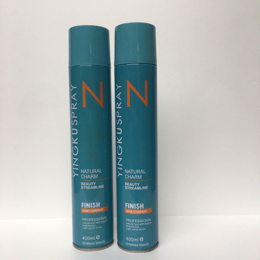 Gôm Xịt Tóc N Finish Yingku spay siêu cứng giữ nếp 400ml _ Camy shop68