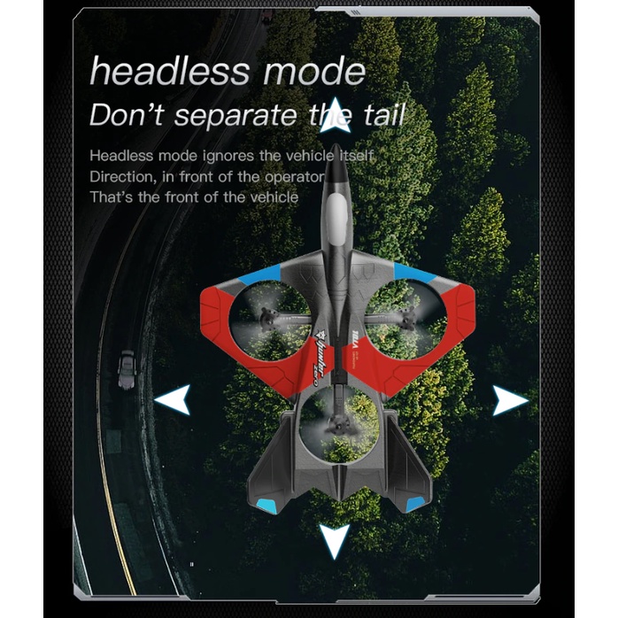 Máy Bay Điều Khiển Flycam V27 2.4G Máy Bay Tiêm Kích - Bản nâng cấp 2023: Camera HD| Chống Lạc Đường| Lớn Hơn